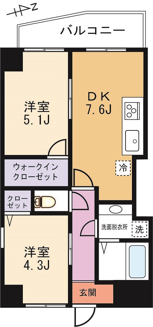 AMビルの間取り写真