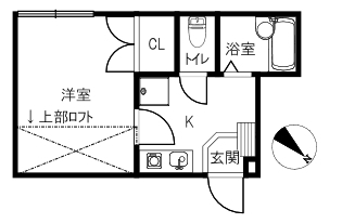 HELENE本多町の間取り写真