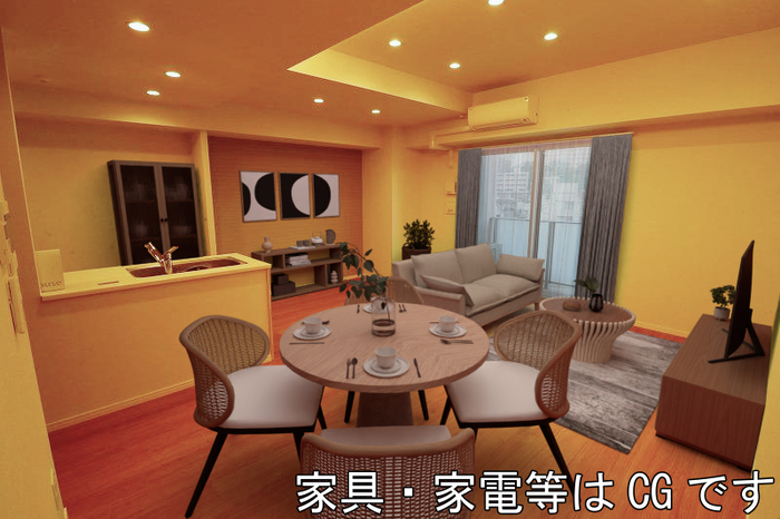 SunResidence泊の居間写真