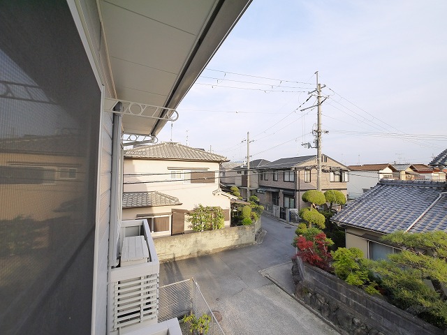 眺望　バルコニーからの景色です