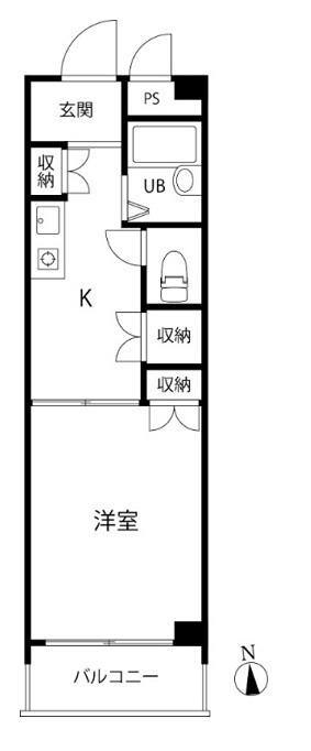 カサール目白台の間取り写真