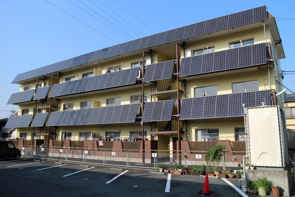 豊橋市下地町のマンションの建物外観