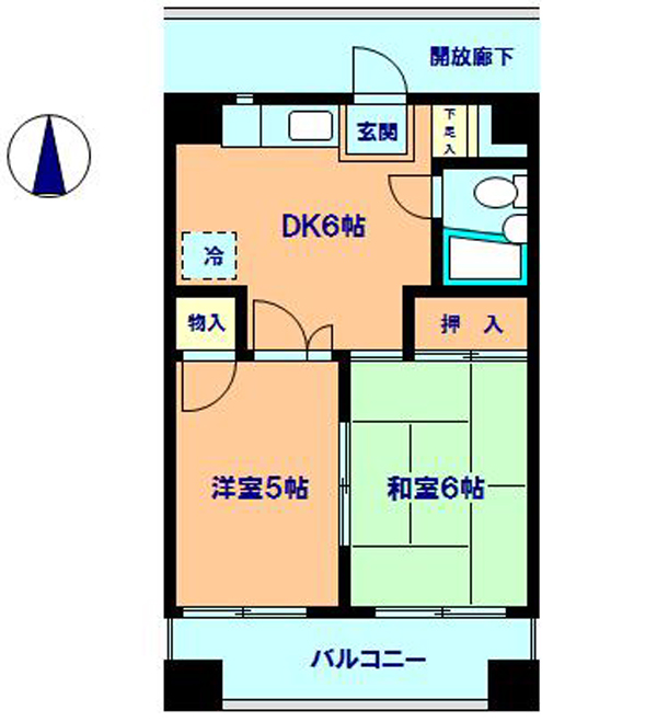 コウケンビルの間取り