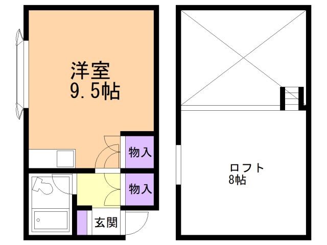 ナウパレスの間取り