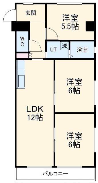 グリーンサイドヨシタカＢの間取り