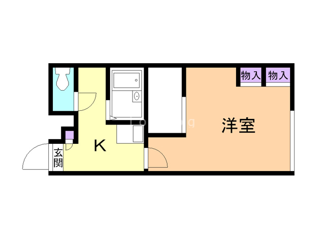 レオパレスセコ壱番館の間取り