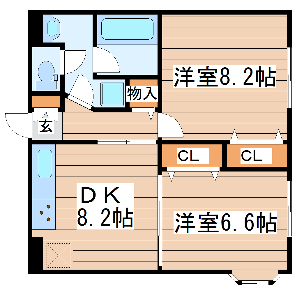 310エスポワールの間取り