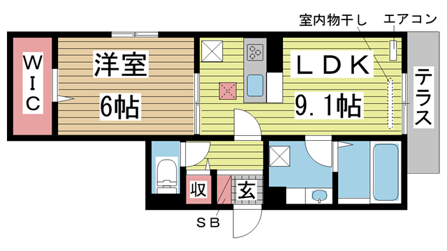 グレイスコート御影中町の間取り