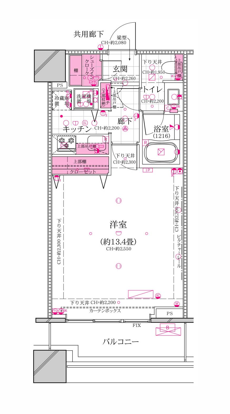 コンシェリア西新宿 ＴＯＷＥＲ’Ｓ ＷＥＳＴの間取り