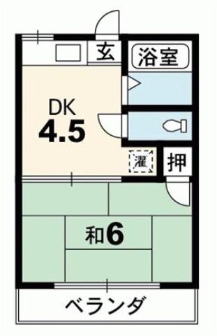 コーポアイリスの間取り