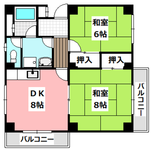 サンコーポＴ＆Ｋの間取り