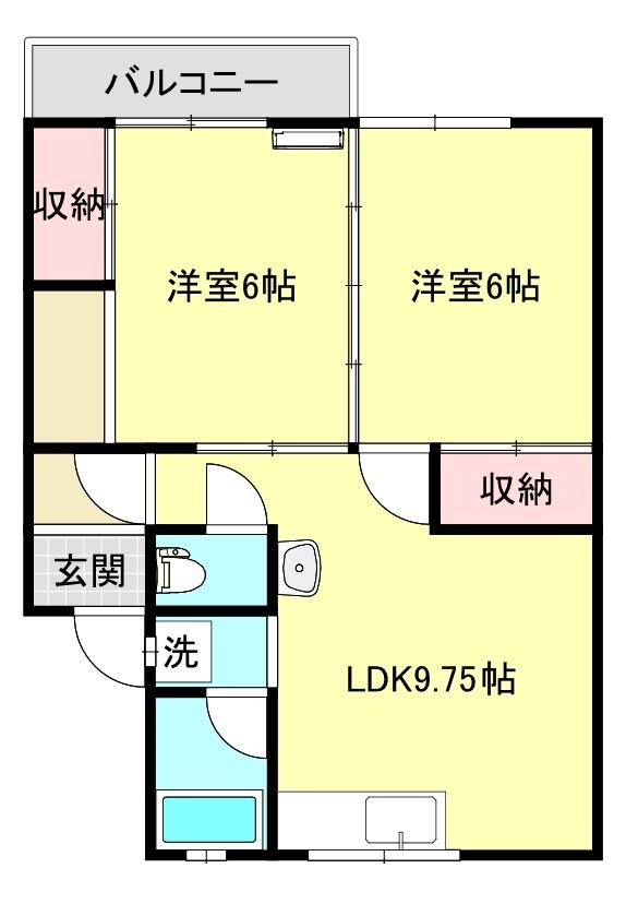 マキシムハイツの間取り