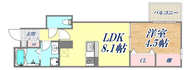 Lino月見山の間取り