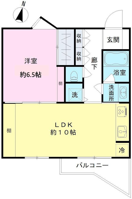 ガーデントキワの間取り