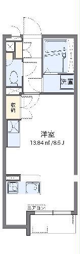 ミランダＵＮＯの間取り