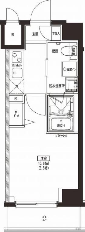 ハーモニーレジデンス東京ベイの間取り