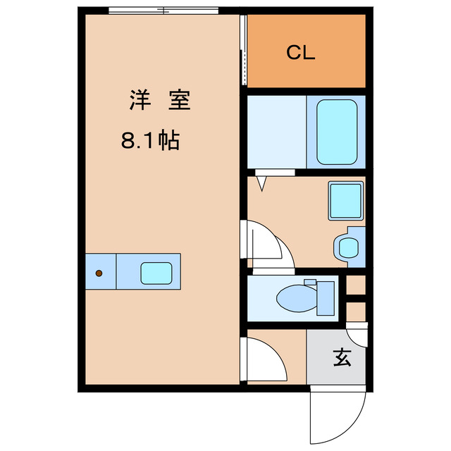 パステル東須恵の間取り