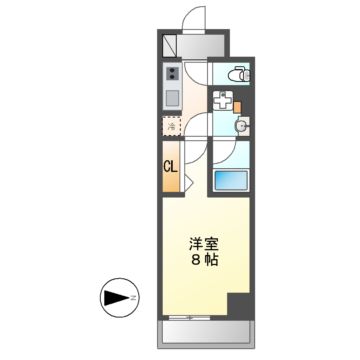 ブランシエスタ金山の間取り