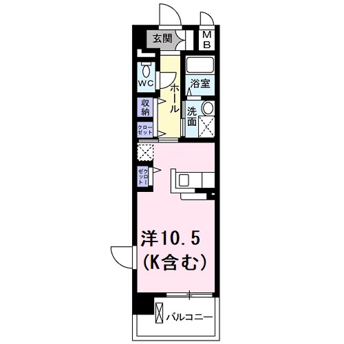 ＥＸＥ　ＶＩＬＬＡ　ＷＥＳＴの間取り