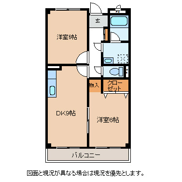 Limpiaいいだの間取り