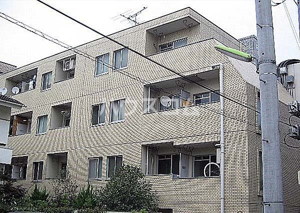 世田谷区三宿のマンションの建物外観