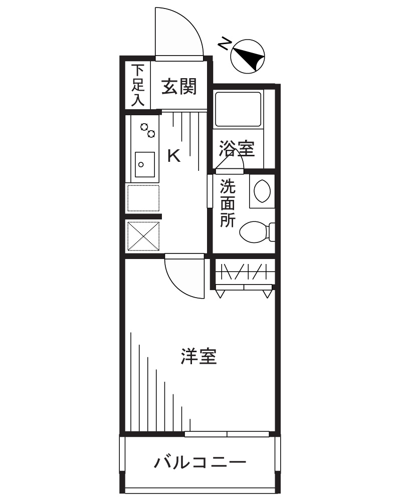 リリーフ小杉の間取り