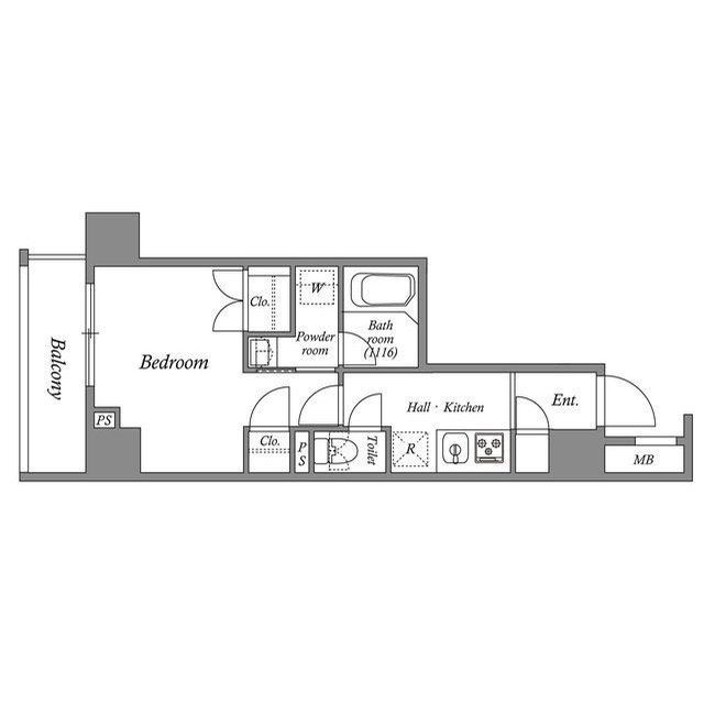 ACP Residence 亀戸の間取り