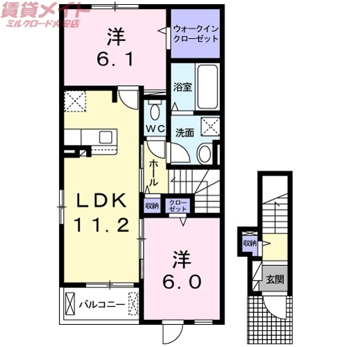 シオン　IIIの間取り