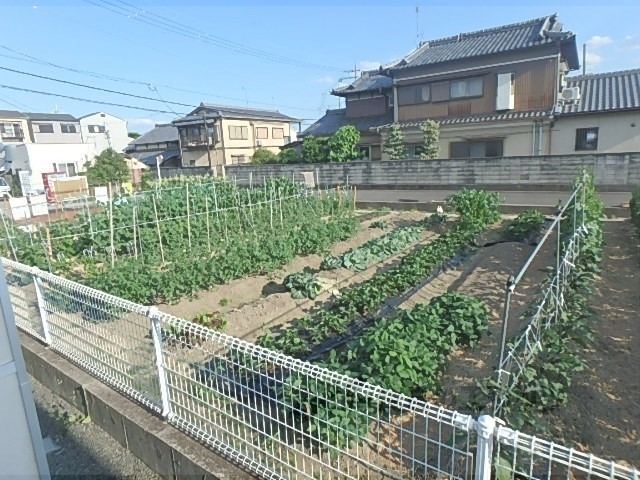 【京都市南区久世大薮町のアパートの眺望】