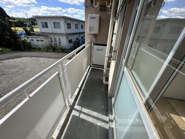 【加西市北条町北条のマンションのバルコニー】