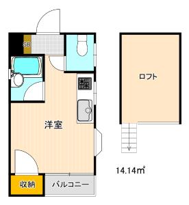 メイリンハウスの間取り