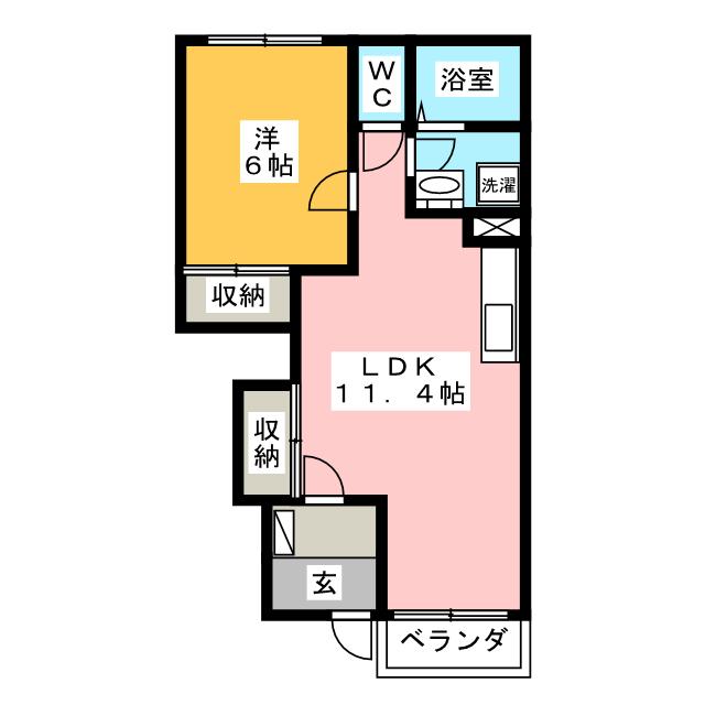 ｂ．Ｃａｄｅｔｔｅの間取り