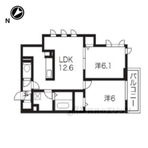 仮称）南区吉祥院井ノ口町新築ハイツの間取り