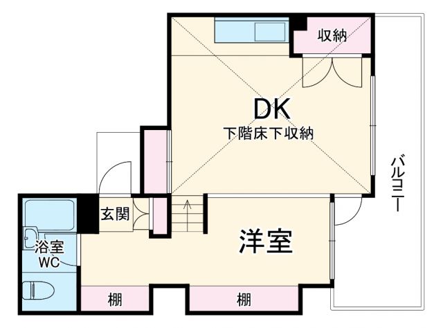 是空HORIKAWAの間取り