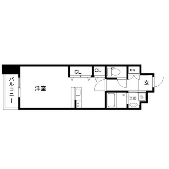 アークデュオ仙台苦竹の間取り