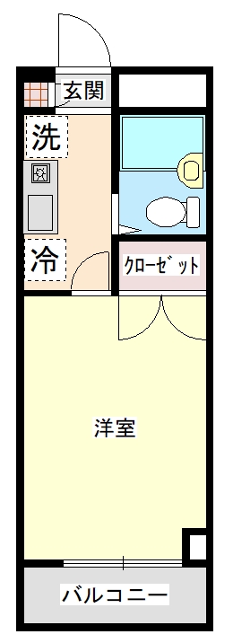 アーク元住吉の間取り