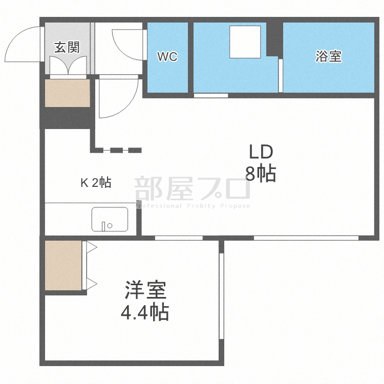 Premiere平岸の間取り