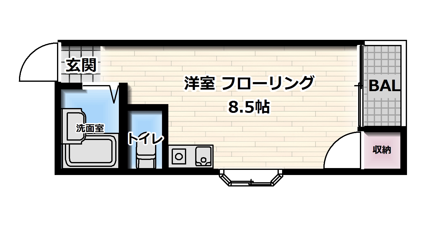 オークヒルズの間取り写真
