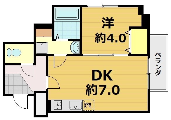 プレステージ翼の間取り