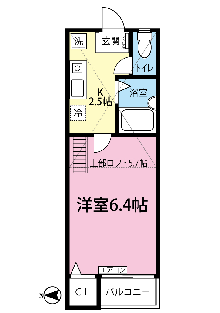 チョコレートヒルズの間取り