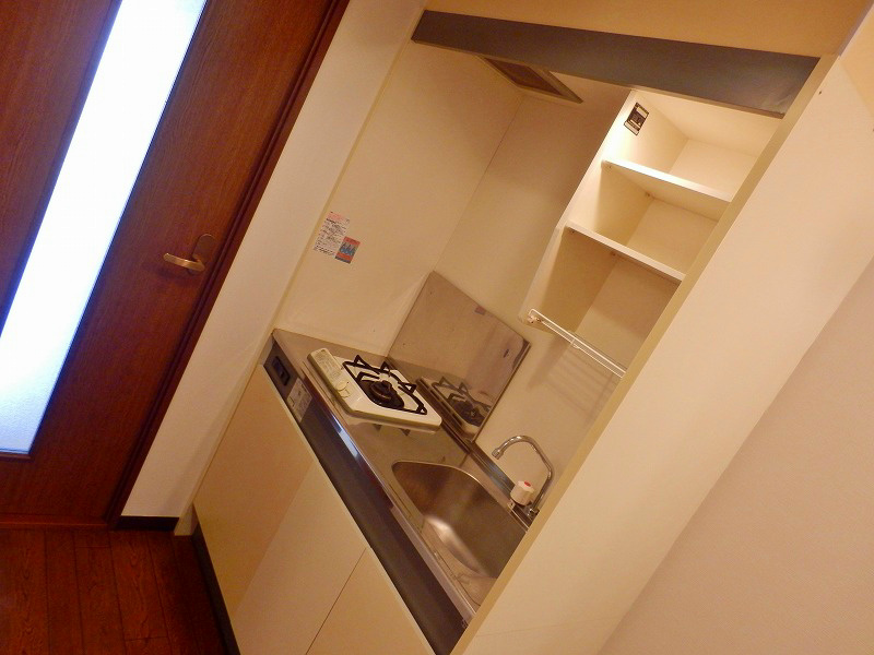 キッチン　ガスコンロ１口付