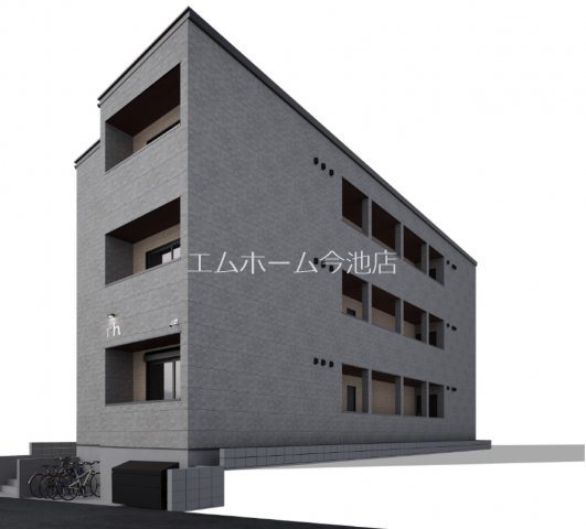 建物外観　外観　オートロック防犯カメラTVモニターホン宅配BOX完備