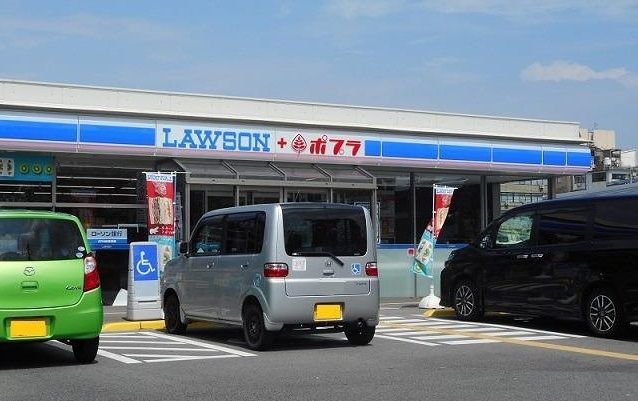 コンビニ　ローソン米子皆生温泉店（コンビニ）まで300m