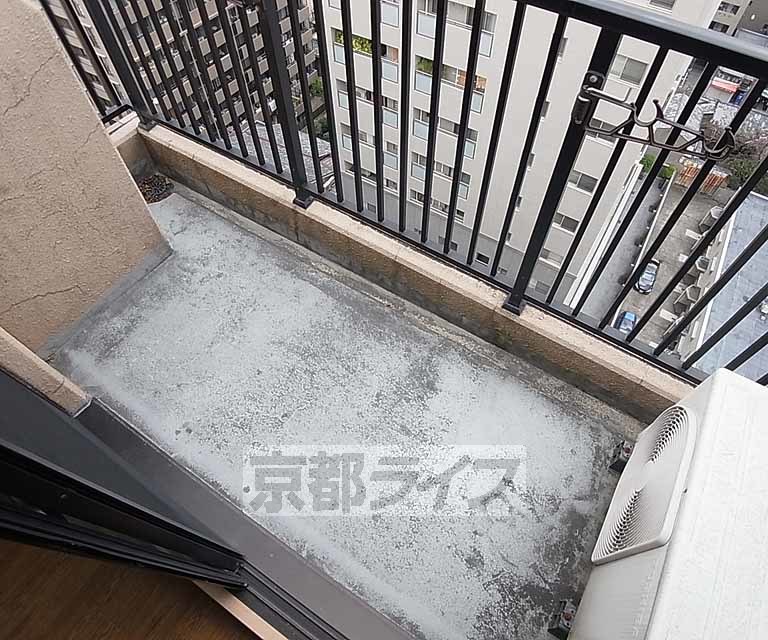 バルコニー　開放感のあるバルコニー。