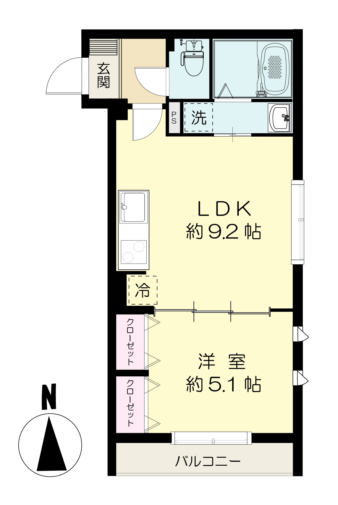 パナ・ビューノ_間取り_0