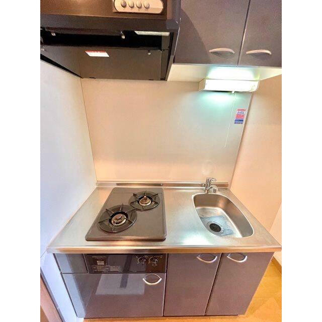 キッチン　収納多めのキッチン