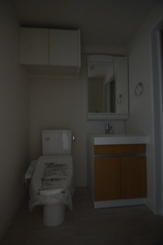 洗面設備　洗面所です