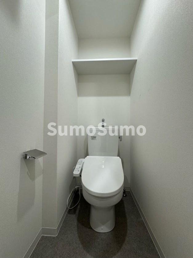 トイレ　ゆったりとした空間のトイレです