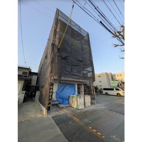 建物外観　建築現場