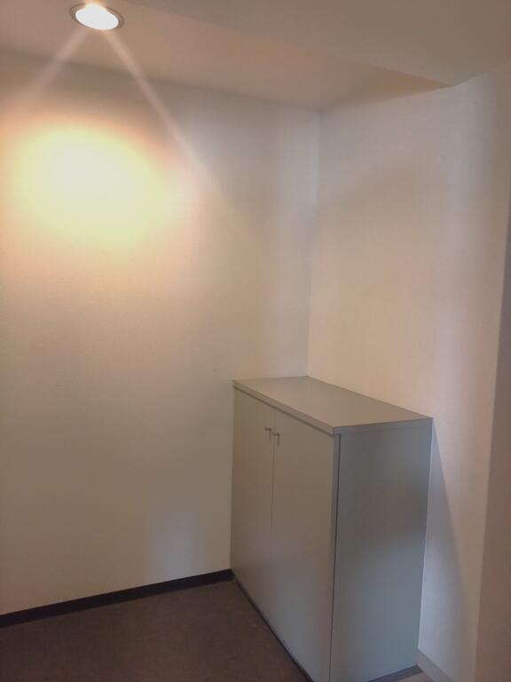 玄関　下足箱設置済み